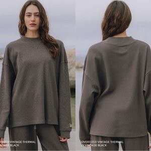 Daily Drills Vintage Thermal NWT vintage black